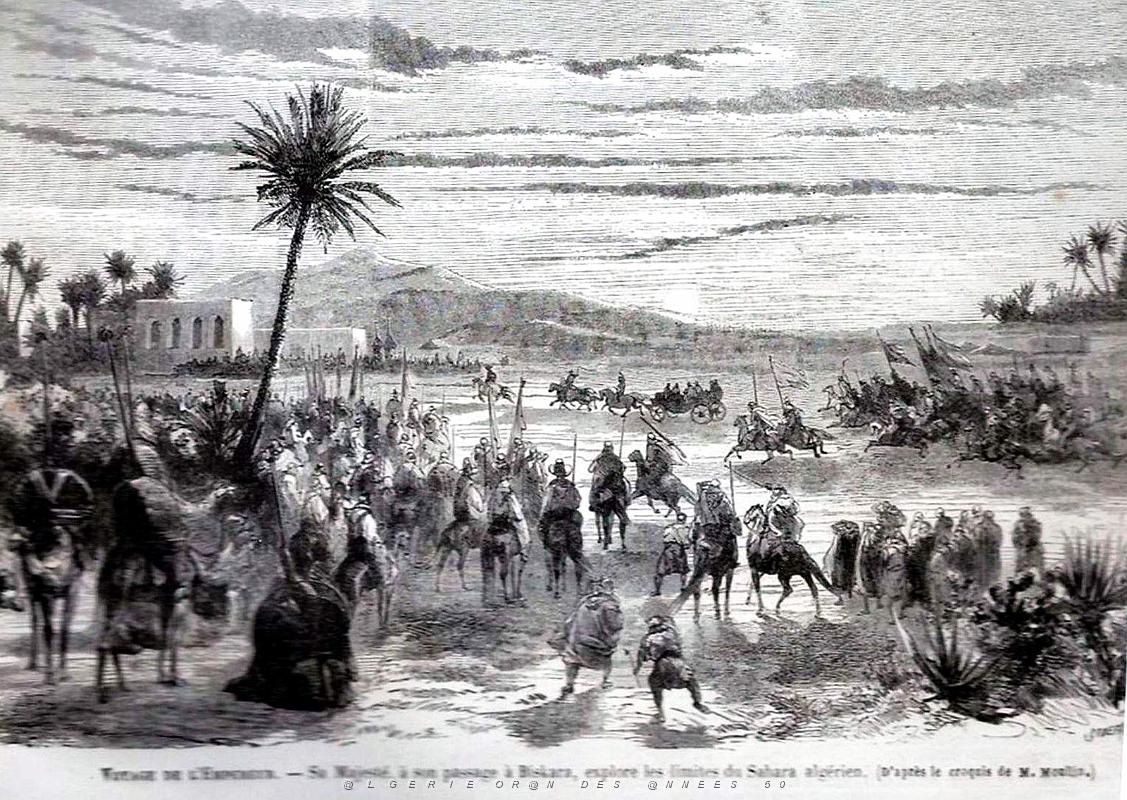 2- Voyages de l'Empereur Napoleon III en Algerie- Biskra.jpg